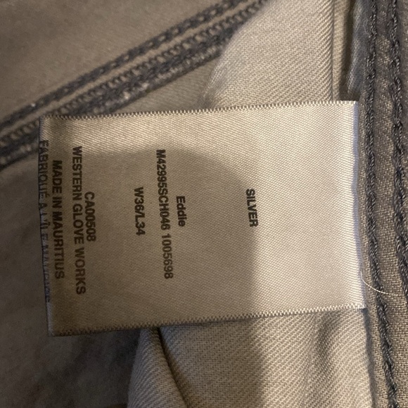 Silver eddie Jeans Gray tall - Picture 4 of 8